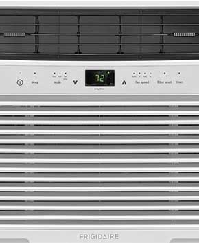 white Frigidaire air conditioner